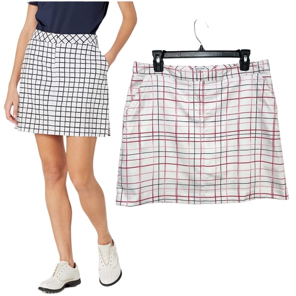 Izod Skirts Izod Perform Womens Golf Skort With Pockets Size 8